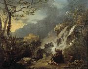 Richard Wilson Meleager and Atalanta oil on canvas